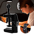 Miniatyrbillede 2 af 5: Skrivebordslampe Diy Fastgjort Klemme Skrivebord Monteret Holder Til Mikrofon Kamera789