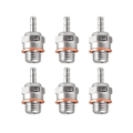 Miniatyrbilde 1 av 5: 6 stk glødeplugg N4 Hot Spark Nitro motordeler erstatter Os 8 for 1/8 1/10 Rc bil lastebil