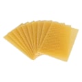 Miniatyrbillede 1 af 5: Bivoksplader Bivoksfundamentplader Voksfundament til bierammer Naturlige honeycomb-plader Bier
