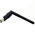 Miniatyrbilde 2 av 2: USB WIFI-adapterdongle for Alphabox Jynxbox Skybox Openbox 250 Dreambox (svart)