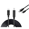 Miniatyrbillede 1 af 5: USB Type C til USB Type B Datakabel til Pioneer DJ DDJ-RB Controller