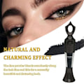 Miniatyrbild 2 av 5: Puder Eyeliner, 4 st Naturlig Eyeliner i Puderform, Handgjord Puder Eyeliner, Intensiv Färg, Långvarig, Smetfri