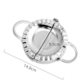 Miniatyrbillede 2 af 5: Dumpling Wrapping Tool - Dumpling Skin Mold - 9,5 cm Diameter, 1 stk