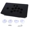 Arcade Joystick Akrylpanel Fodral för Arkadspelsmaskin DIY