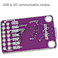 Miniatyrbillede 4 af 5: Usb til I2c kommunikationsmodul Universal Cp2112 Debug moduler konnektorudstyr modificeret komponentudskiftning gratis