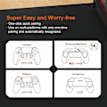 Miniatyrbilde 5 av 5: R100 Pro USB-mottaker trådløs adapter gamepad-konverter for PS4 PS5 Series Switch-kontroller Bluet