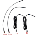 Miniatyrbillede 5 af 5: 1x Universal Magnetisk Bremsesensor Til Ebike Afbryd Strøm Bremsesystem 2 3 Ben Stik Med En 30/150cm Langt Kabel