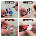 Miniatyrbillede 4 af 5: DIY Håndværk Multifunktionel Jig Justerbar Skruestik Jig til Modelbygning og Bænk Modelbygning Hobby Værktøj