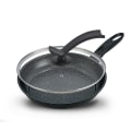 Pikkukuva 1 / 5: Tarttumaton syvä friteerauspannu, 26cm/10.4in Wok-pannu kannella, ei-kylmä kahva, PFOA-vapaa