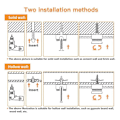 Miniatyrbillede 5 af 5: 3-pak Loftkroge til Loftophængte Lamper, Pendellampe Krog til Loftlampe, Loftkroge, DIY Lampe Sort