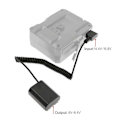 Miniatyrbillede 3 af 5: NP FZ100 Dummy Batteri til D-Tap for V-Mount BP Batteri til A7r3/A7M3/A7S3/Fx3 A9
