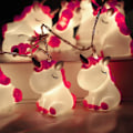 Miniatyrbillede 1 af 5: Dww-10 LED Enhjørning Lyskæde til Ferielys Væg Vindue Træ Dekorative Lys Fest Have& Have Børn Soveværelse Børneværelse Stue-Dør
