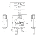 Miniatyrbillede 5 af 5: Kuoyuh 88 Serie 5a 10a 15a 20a 25a 30a Automatisk Nulstilling Termisk Overbelastningsbeskyttelse Afbryder til Luftkompressor