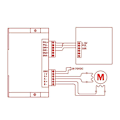 Miniatyrbilde 5 av 5: Digital Stepper Driver, Dm556 Motor Driver Er Egnet for Nema 23, Nema 24 og Nema34 Stepper Motorer