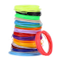 Miniatyrbillede 2 af 5: 20 farver 1,75 mm PCL filament refills til 3D-printer print pen lav temperatur