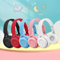 Miniatyrbillede 5 af 5: Øremonteret Bluetooth-headset, trådløst headset med mikrofon, dyb bas, højtro stereo lyd, velegnet til rejsearbejde, bærbar computer, telefon