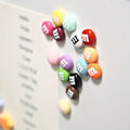 Miniatyrbild 1 av 5: Färgglada Godis-Tema Kylskåpsmagneter - 10-Pack Set för Foton & Anteckningar, Hållbart ABS-Material, Perfekt för Hemdekoration & Presenter