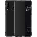 Huawei P30 Lite Etui, Smart View Læder Flip Cover, [Strømbesparende Tilstand][Fuld Beskyttelse](p30lite,bla