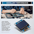 Miniatyrbild 5 av 5: 0,96 tum IIC I2C Seriell GND 128X64 OLED LCD LED Display Modul SSD1306 för Arduino Kit