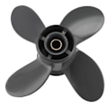 Miniatyrbild 1 av 5: Propeller 4 Blad 9 1/4X10 för Honda och Yamaha Utombordare BF8D/BF9.9D BF9.9/BF15A BF15D/BF20 8 Spline