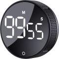 Miniatyrbillede 1 af 4: Digital køkkentimer, magnetisk nedtællingstimer stort LED-display nedtællingstimer,