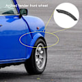 Miniatyrbillede 2 af 5: Højre forreste skærm ABS buebeklædning 51131505866 til MINI R50 Cooper 2002-2006
