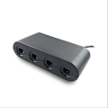 Miniatyrbilde 1 av 5: 4-Port Kontrolleradapter for Nintendo GameCube til Switch & Wii U & PC