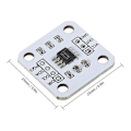 Miniatyrbild 4 av 5: 4st As5600 Magnetisk Encoder Magnetisk Induktionsvinkelmätningssensor Modul 12bit Hög Precision