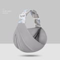 Miniatyrbilde 5 av 7: Justerbar baby bæresele Baby Soft Wrap GRÅ MESH Grått nettstoff