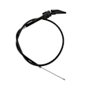 Miniatyrbillede 1 af 5: Sort Professionelt Højtydende Sort Choker Kontrolkabel Udskiftning Til Yamaha Pw50 Py50 Pw80