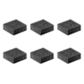 Miniatyrbild 1 av 5: BRDRC 6-pack Vindskyddssvampar för Insta360 X4/X3/ONE X2 Mikrofon Brusreducering Videodämpare