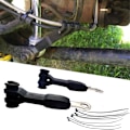 Miniatyrbillede 2 af 5: 1101255 Forreste Bremse Slange Anker Bremse Slange Beslag Separator til Wrangler JK JL 2007-2023 2 4 Døre