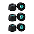 Miniatyrbilde 1 av 5: Memory Foam Øreputer for Sony WF-1000XM4 Bluetooth Hodetelefoner Svart-M