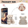 Miniatyrbilde 2 av 5: 6 stk Mini Teddybjørn Liten Bjørn Bulk 4 Tommers Utstoppede Dyr Leker Små Myke Bjørnedukke Teddybjørn Brun Aprikos Til Babyshower Bursdag Graduering