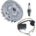 Miniatyrbillede 3 af 4: Svinghjul Tændspole Kit Med Tændrør Til Stihl Ms251 Ms 251c Erstatning 1143 400 1203