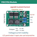 Miniatyrbillede 4 af 5: VGH VGL DC Modul Reparation LCD Panel Defekt Y Farve Unormal Horisontal Linje til Reparation af LCD Panel