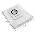 Pikkukuva 5 / 5: Pölynimuripussit Ecovacs Deebot X1 Plus T10 Plus -imurointiasemalle, 3,2 litran suuri kapasiteetti