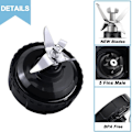 Miniatyrbilde 4 av 5: 5 Fins Blenderblad for Blender QB3000, QB3000SSW-30, QB3000QR-30, QB3001SS-30, QB3000QBK, QB3004