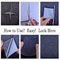 Miniatyrbilde 4 av 7: 6 stk Sofa Stoff Reparation Patch Kit Reparation Patch Selvklebende