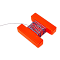 Miniatyrbild 1 av 5: 1x Karpfiske Mini H BlocK Marker H-Boj Linlindare Utrustning H-Markörer Tackle För Karpfiske Slututrustning 60x55x10mm