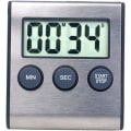 Miniatyrbillede 1 af 5: Mini Digital Timer i Rustfrit Stål Sort