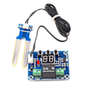 Miniatyrbild 4 av 5: 5st 12V Digital Automatisk Vattningsmodul Jordfuktighetssensor Kontroller Jordfuktighetstest Bevattningssystem Detektor