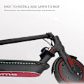 Miniatyrbild 5 av 5: Elektrisk Scooter LED-remsa, 2-pack nattcykling hopfällbar färgglad lampa vattentät säkerhet skateboard dekorativa tillbehör för Xiaomi M365/pro,