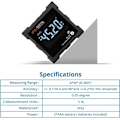 Miniatyrbillede 4 af 5: 4*90 Graders Inclinometer IP54 Magnetisk LCD Digital Tilt Box Præcisionsvinkelmåler 4.1stk