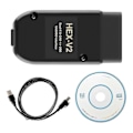 Miniatyrbilde 2 av 5: For VAG COM 22.3 OBD2 Scanner HEX V2 USB For Golf A6 Skoda Seat Ubegrenset VINer ATMEGA162+16V8+FT232RQ