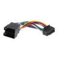 Miniatyrbilde 1 av 5: 16-pin bilstereo radiosele ISO for Sony Radio til ISO radioavspillingsplugg Autoadapter ledningssele kontakt