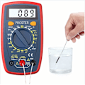 Miniatyrbilde 5 av 5: 1999 Digitalt multimeter Håndholdt multifunksjonstester med testledninger
