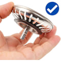 Miniatyrbilde 5 av 5: 2024 Ringtetning i gummi, 5-pakning tetningsring for badekarpropp, tetningsring i gummi for kjøkkenvask, kompatibel med Franke kurvsilpropp, kompat