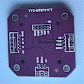 Miniatyrbild 4 av 5: MT6701 YYC-MT6701CT Magnetisk Induktionsvinkelmätningssensor Modul 14bit Hög Precision Kan Perf