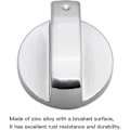 Miniatyrbilde 4 av 5: 6 Stykker Universelle Metall Kontrollknapper Gasskomfyrknapp 6mm Universelle Kontrollknapper Komfyrknapp For Gasskomfyr Komfyr Ovn Platetopp P20250110920
